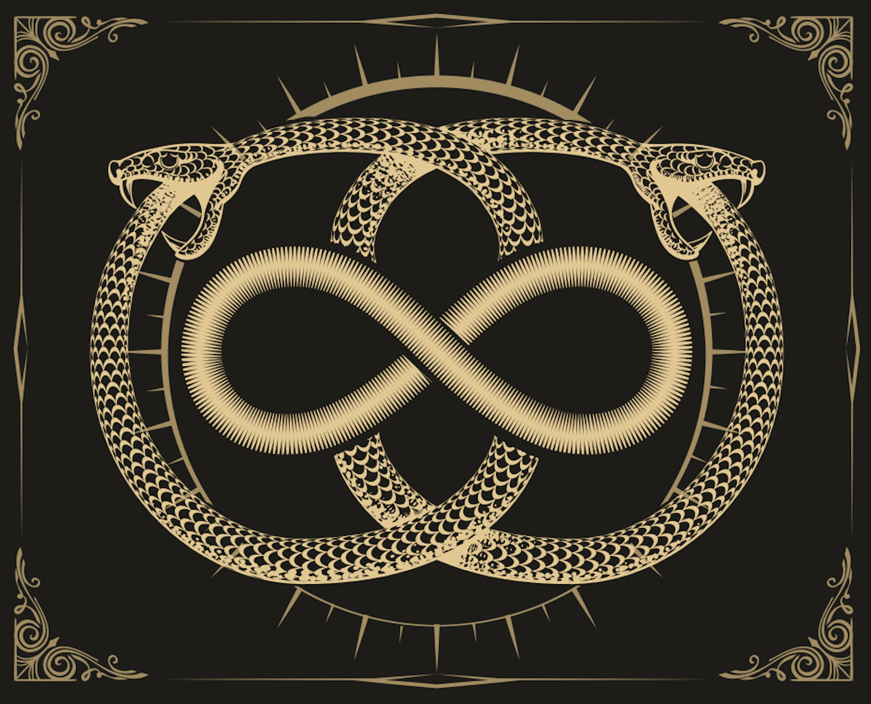 The Ouroboros emblem